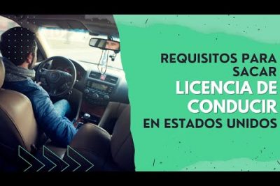 Requisitos para sacar licencia de conducir en EE. UU.: Guía completa