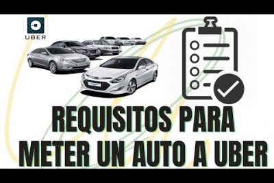 Requisitos para Uber en México: ¿Cómo meter tu carro?