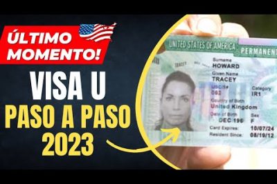 Requisitos Visa U en EE. UU.: Todo lo que necesitas saber